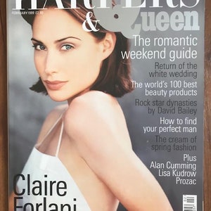 Claire Forlani 5x8 Signature Card PLUS an Unsigned Photograph -  Finland