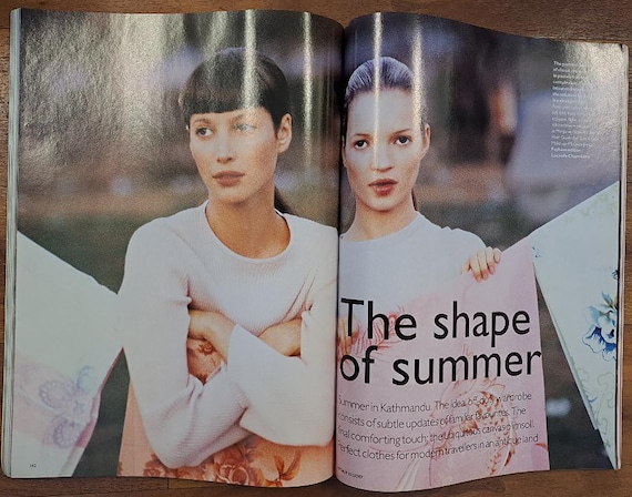 Vogue UK June 1994 British Original Vintage Fashion Magazine