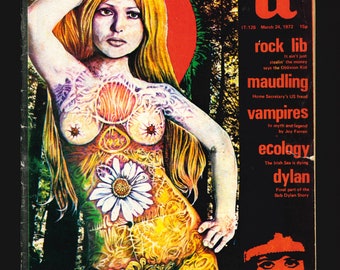 IT Magazine no 26 March 1972 Vampires! Bob Dylan!
