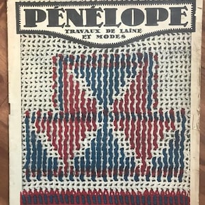 Penelope wool work and fashions magazine no 36 Nov 1928 feminine original vintage