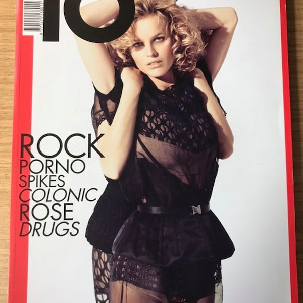 Ten Magazine Autumn Original Women's Fashion Gift Birthday Present Rock Porno Spikes Colonic Rose Drugs