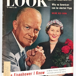 Look 1955 March - July Issues Original Vintage Magazine
