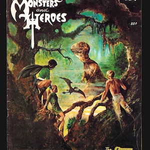 Monsters And Heroes No.7 May 1970 The Mummy / The Green Hornet (a)