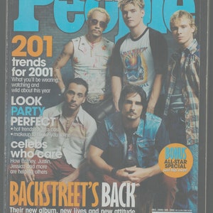Teen People Dec 2000 Jan 2001 US Original Celebrity Entertainment Magazine Back Street Boys
