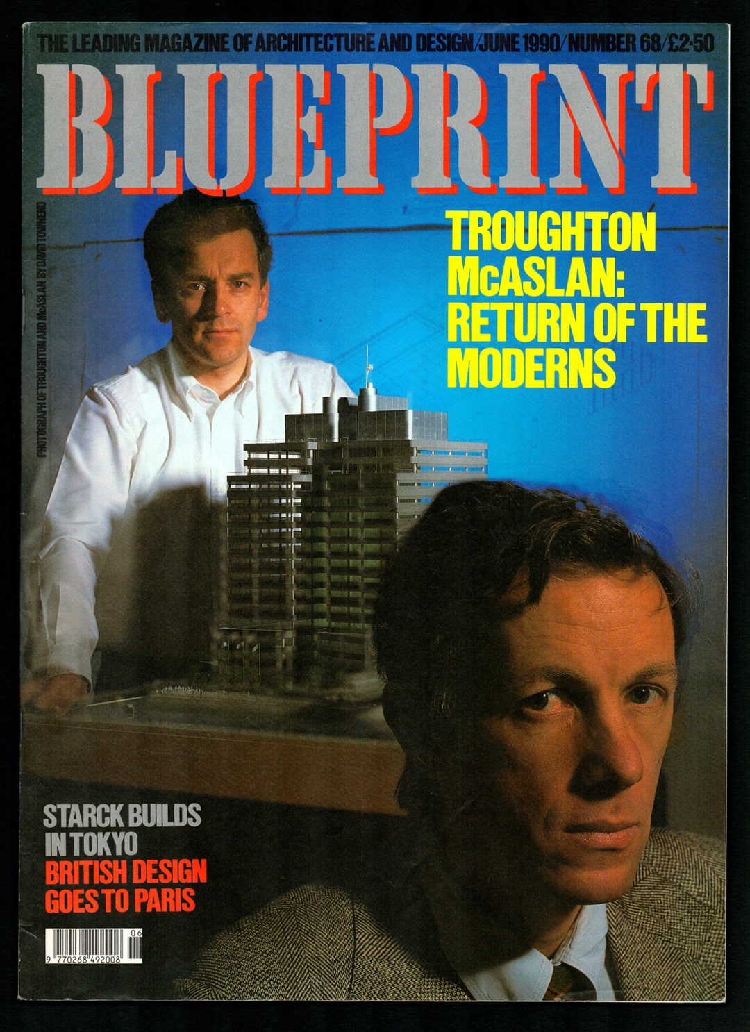 Blueprint No 68 June 1990 Architecture and Design Magazine - Etsy