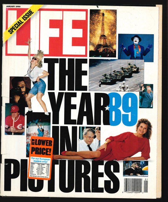 Life Magazine Jan 1990 the Year in Pictures Special Issue - Etsy