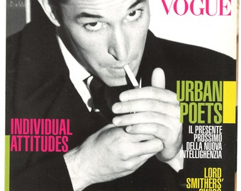 L'UOMO Italian Vogue  Nov 1995 no 265 Italy Mens Original Fashion Magazine Gift Birthday Present