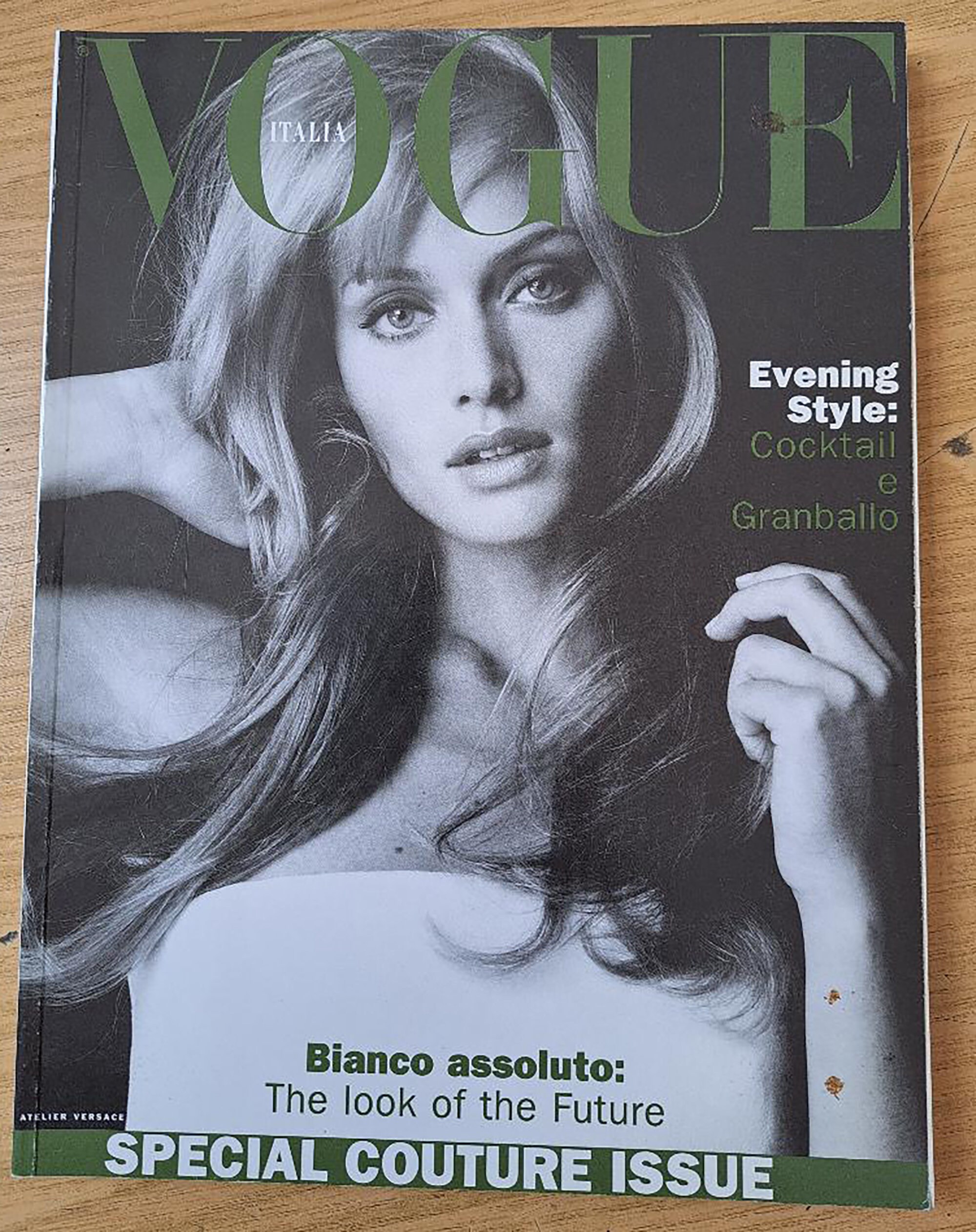 Vogue Italia Sept 1995 No 541 Original Vintage Fashion Magazine