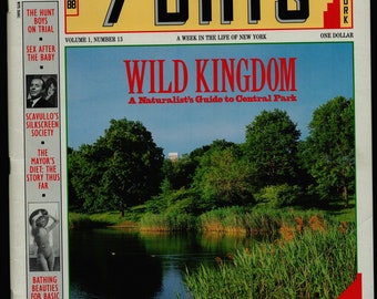 7 Days Magazine June 22 1988 vol 1 no 13 New York  Wild Kingdom