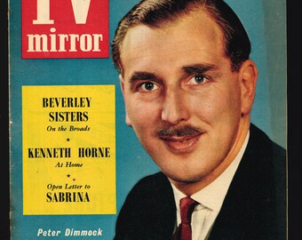 TV Mirror Vol 5 No 6 Aug 6 1955 Original Magazine