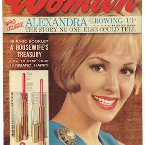 Woman UK April 27 1963  Original British Vintage Weekly Women  Magazine Gift Present Birthday