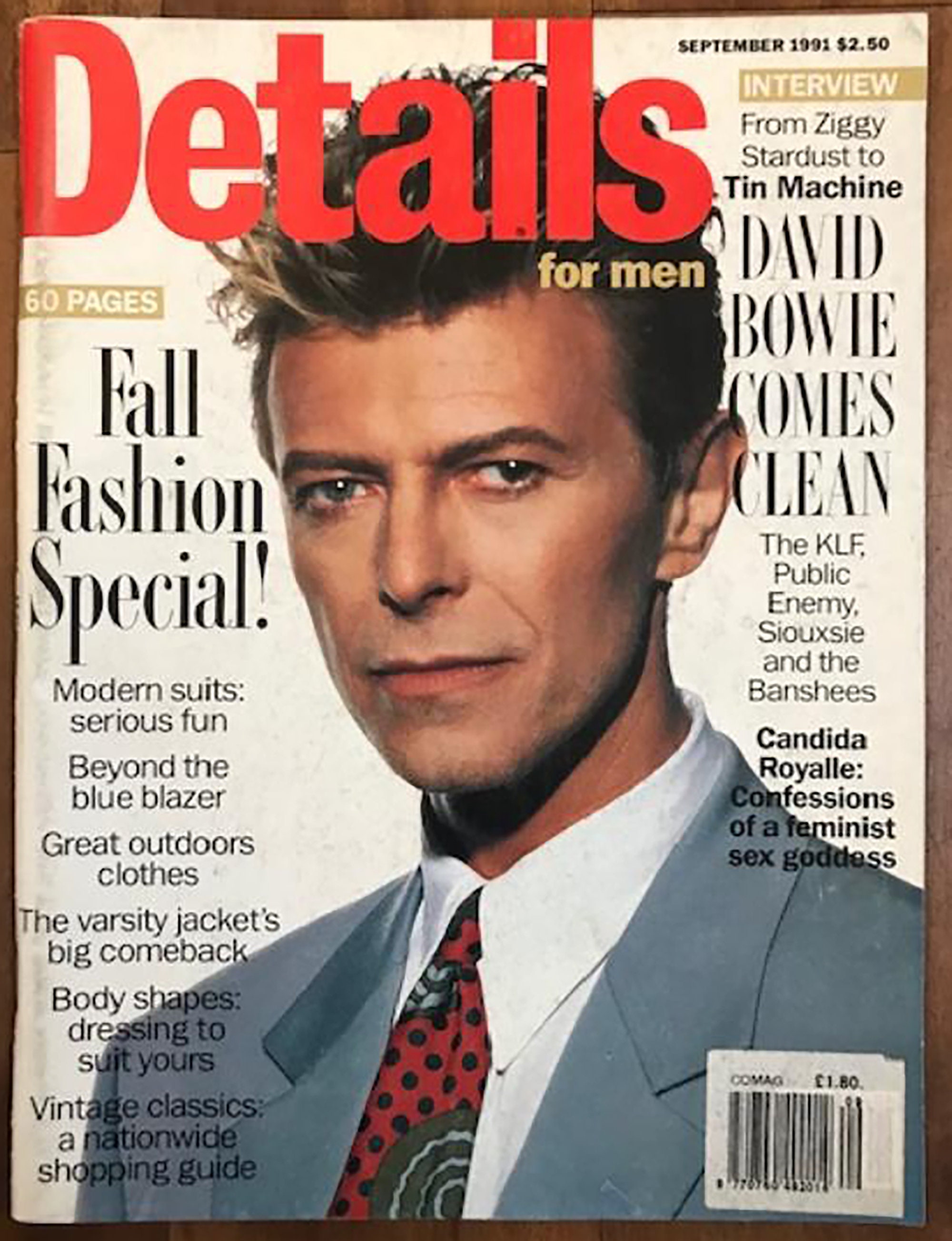Details US Sept 1991 Original Vintage Monthly for Men