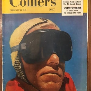 Collier&#39;s Magazine February 12 1949 Ronald Reagan, Jack Carson, John Mary