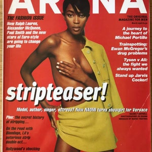 Naomi Campbell Magazine Collectables 1990&#39;s