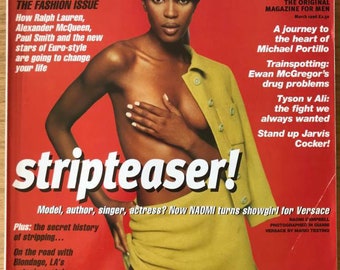 Naomi Campbell Magazine Collectables 1990's