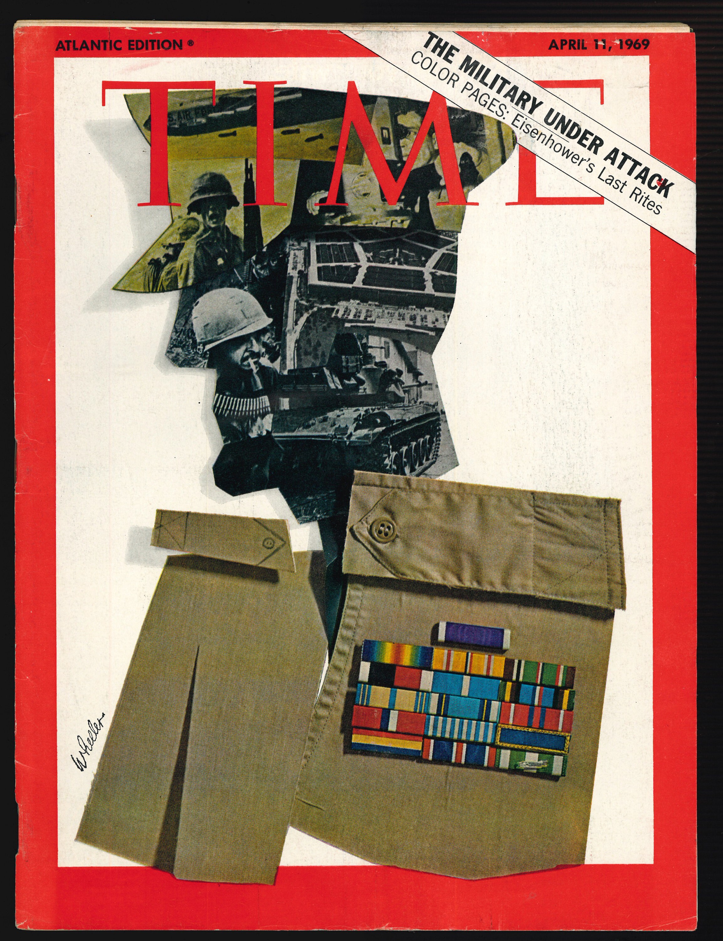 TIME APRIL 17 1969 The Military under Attack