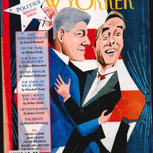 New Yorker Oct 21 & 28 1996 Original Journalism Vintage Magazine The Last Dance by Mark Ulriksen