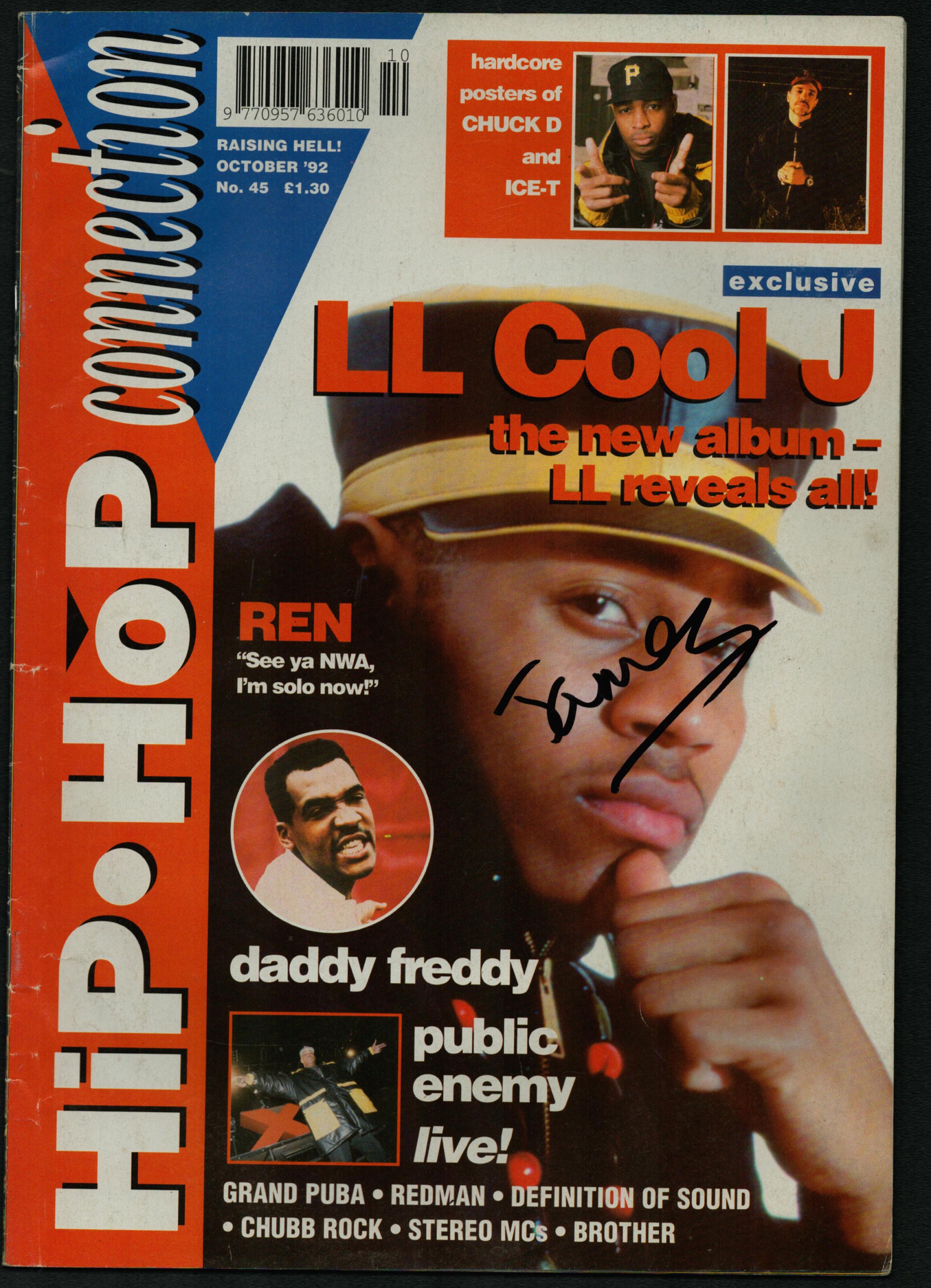 Hip Hop Connection No 45 Oct 1992 Music Entertainment
