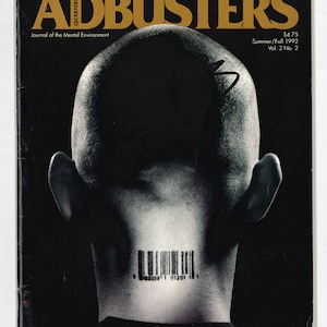 Adbusters Vol 2 No 2 Summer/Fall 1992 Original Vintage Magazine
