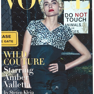 Vogue Italia Nachtrag März 2009 Nr. 703 Ausländische Original Mode Magazin Geschenk Geburtstag Amber Valletta Cover