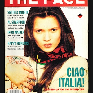 The Face No.20 May 1990 British Original Vintage Fashion Magazine