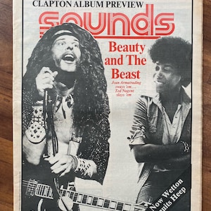 Sounds Aug 14 1976 John Stevens Tony Wilson Emmylou Harris Guitars Marshall Amps