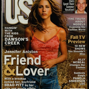 US Magazine Oct 1998 Jennifer Aniston Leonardo Dicaprio