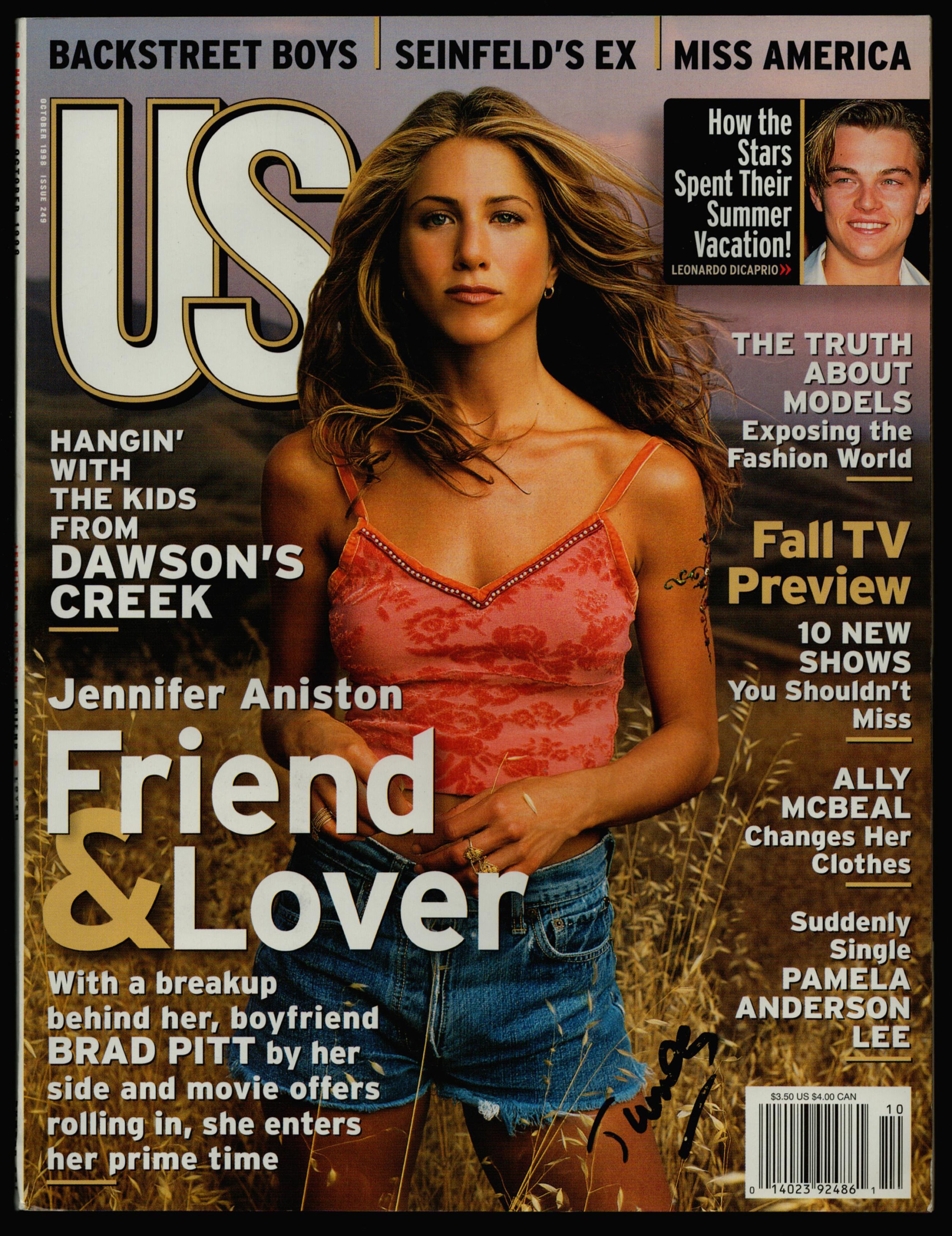 US Magazine Oct 1998 Jennifer Aniston Leonardo Dicaprio - Etsy