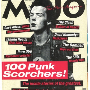 MOJO no 95 Oct 2001 Original Musik Britische Zeitschriften Geschenke 21. Geburtstag Geschenk 100 Punk Scorcher !