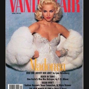 Madonna Vanity Fair - Etsy