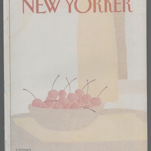 New Yorker March 8 1982 Vintage Magazine Devera Ehrenberg  Birthday Gift