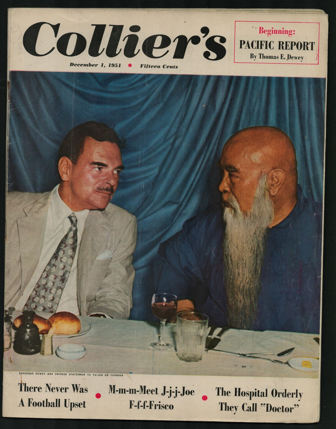 Collier’s Dec 1 1951 Rare Vintage Magazine Artist: Bill Stapleton ...