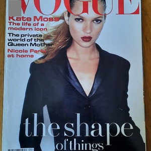 VOGUE 1994年8月号 ヴォーグUK 1994年8月号 オリジナルファッションマガジン ケイト・モス