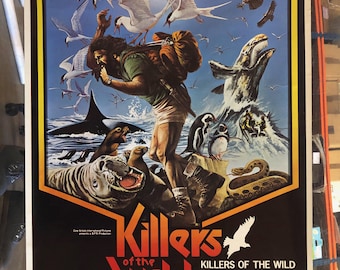 Killers of the Wild, 1977 US 1 Sheet Movie Poster