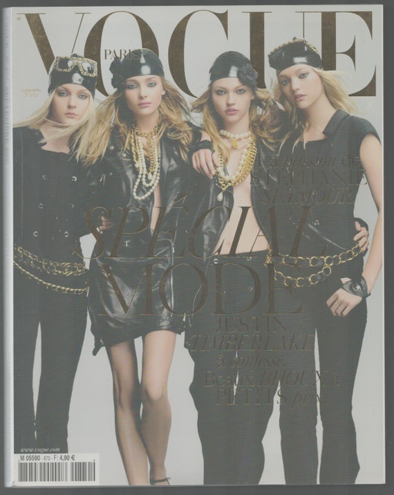 Vogue Paris Sept 2006 Spring -summer 2020 Fashion Magazine Vogue Paris Sept 2006 Spring -summer 2020 Fashion Magazine