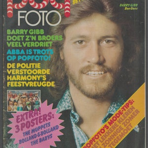 Pop Foto no 5 May 1978  (Dutch) Barry Gibb Bee Gees Abba Andy Gibb Deborah Harry Blondie
