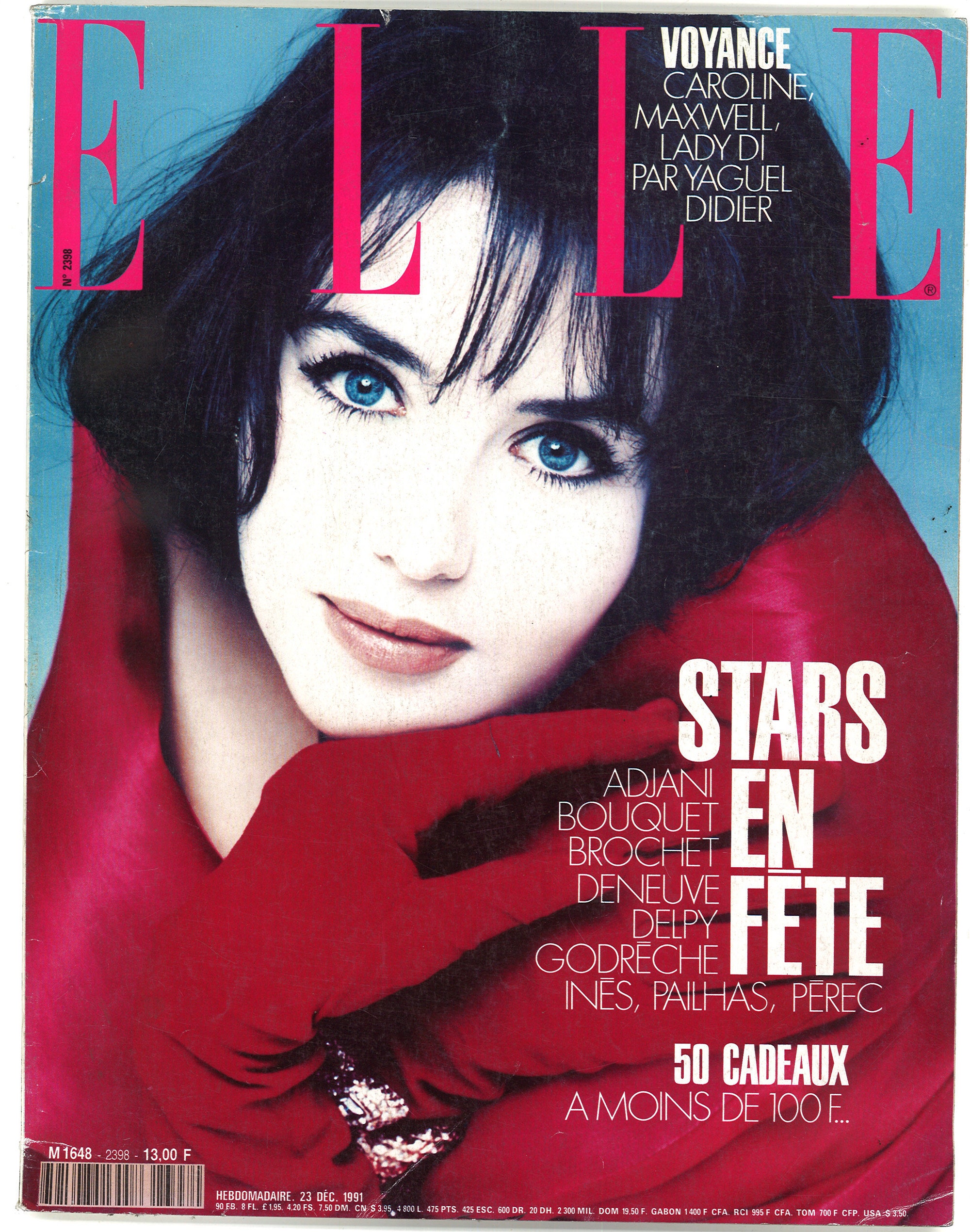 Elle No 2398 Dec 23 1991 French Paris Foreign Original Vintage Etsy