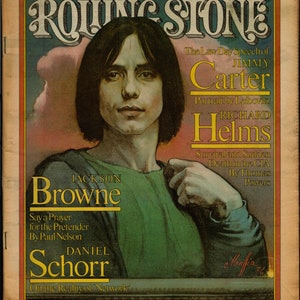 Rolling Stone Magazine Dec 16 1976 Jackson Browne Jimmy Carter