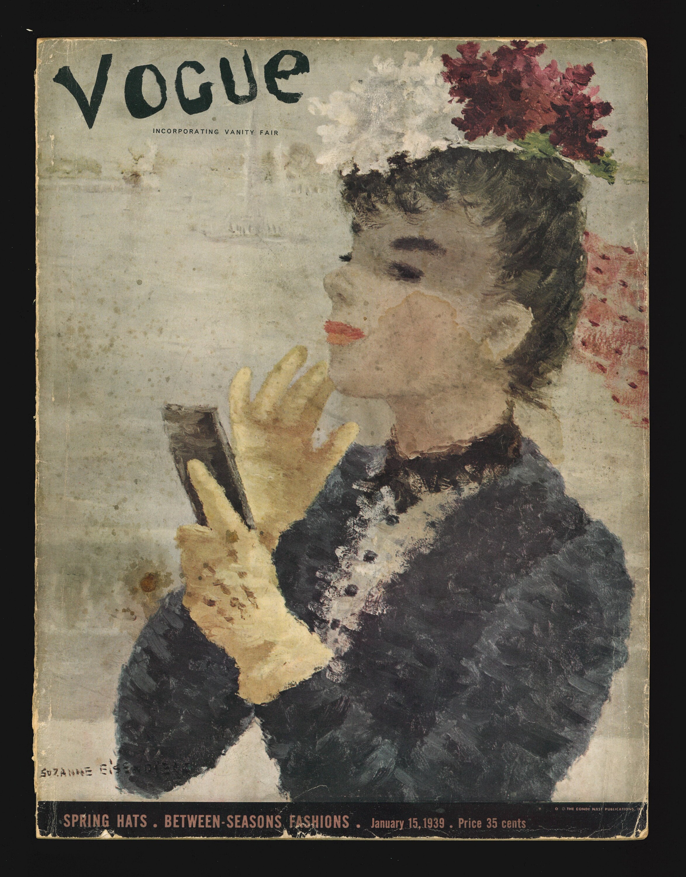 ヴォーグUS 1939年1月15日 オリジナルヴィンテージファッション