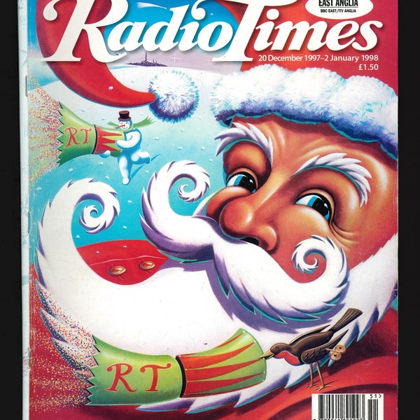 Radio Times Magazine 20 Dec 1997 - 2 Jan 1998 Christmas and New Year Double Issue