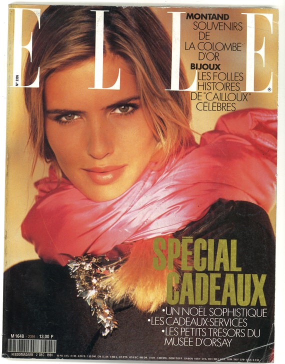 Elle no 2395 Dec 2 1991 Special Issue French Paris Foreign | Etsy