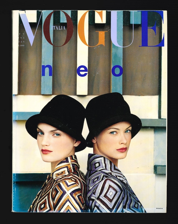 Vogue Italia n. 554, ottobre 1996, rivista di moda vintage
