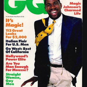 Gq Magazine 1986 - Etsy