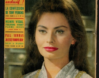Cinemonde 13 de diciembre 1960 Revista de cine Sophia Loren