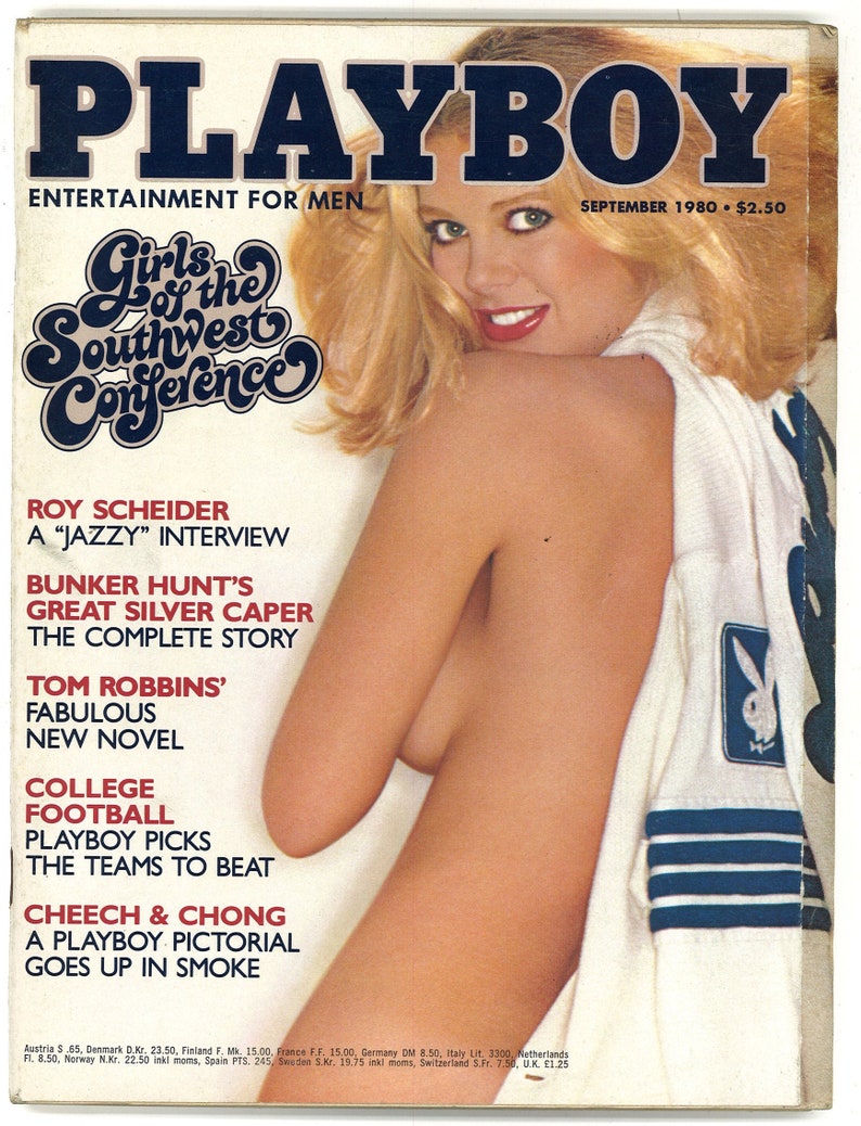 Playboy cover september 1980