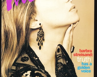 Intervista Magazine aprile 1993 Barbara Streisand copertina(A)