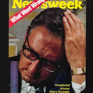 Newsweek Jan 1 1973  Original Vintage Magazine Henry Kissinger