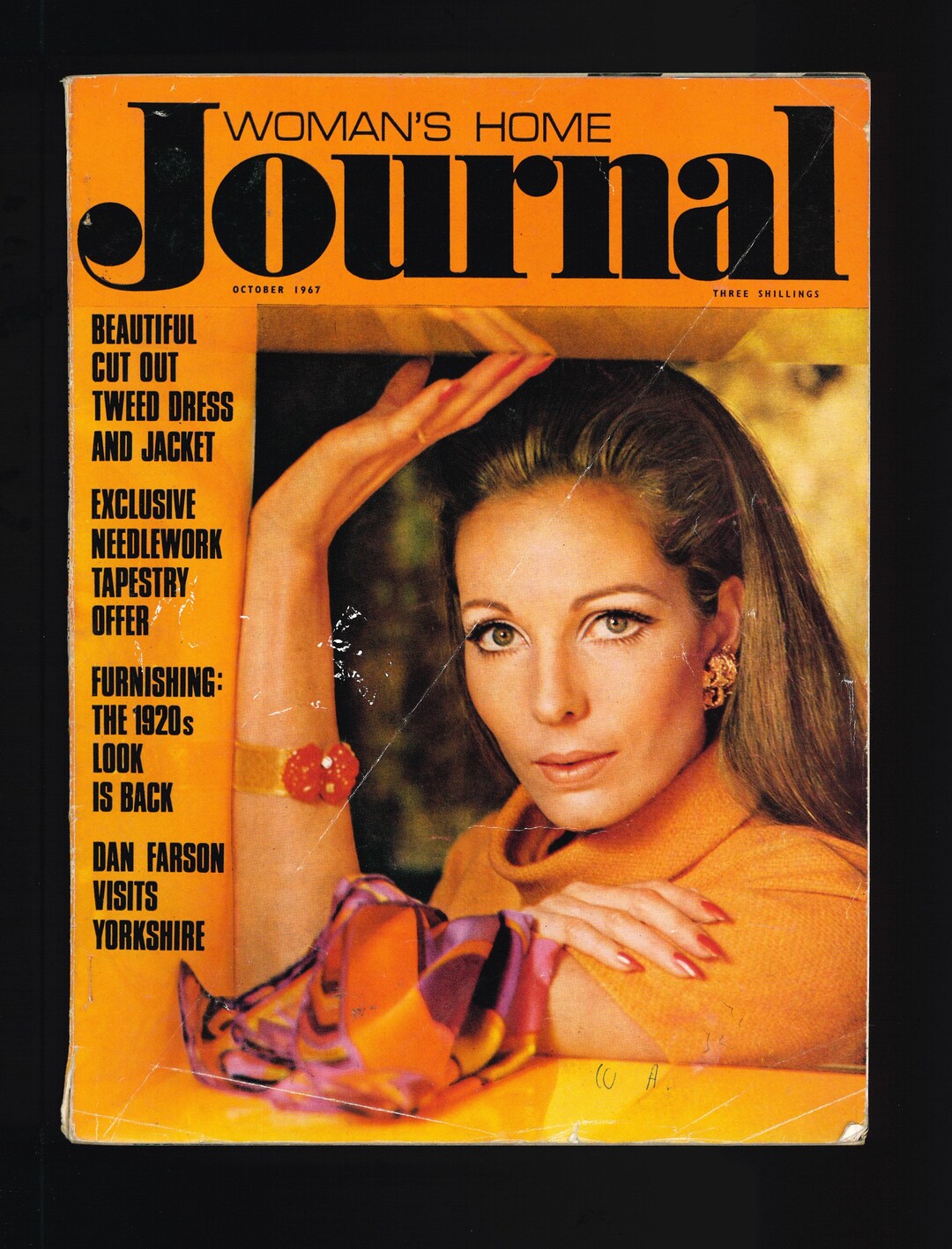 Woman's Journal Oct 1967 Original Vintage Magazine Cover: Dan Farson ...