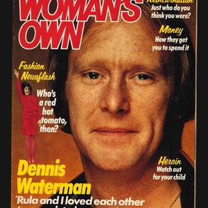 Woman&#39;s Own, 28 gennaio 1984, rivista settimanale femminile originale britannica vintage 40esimo