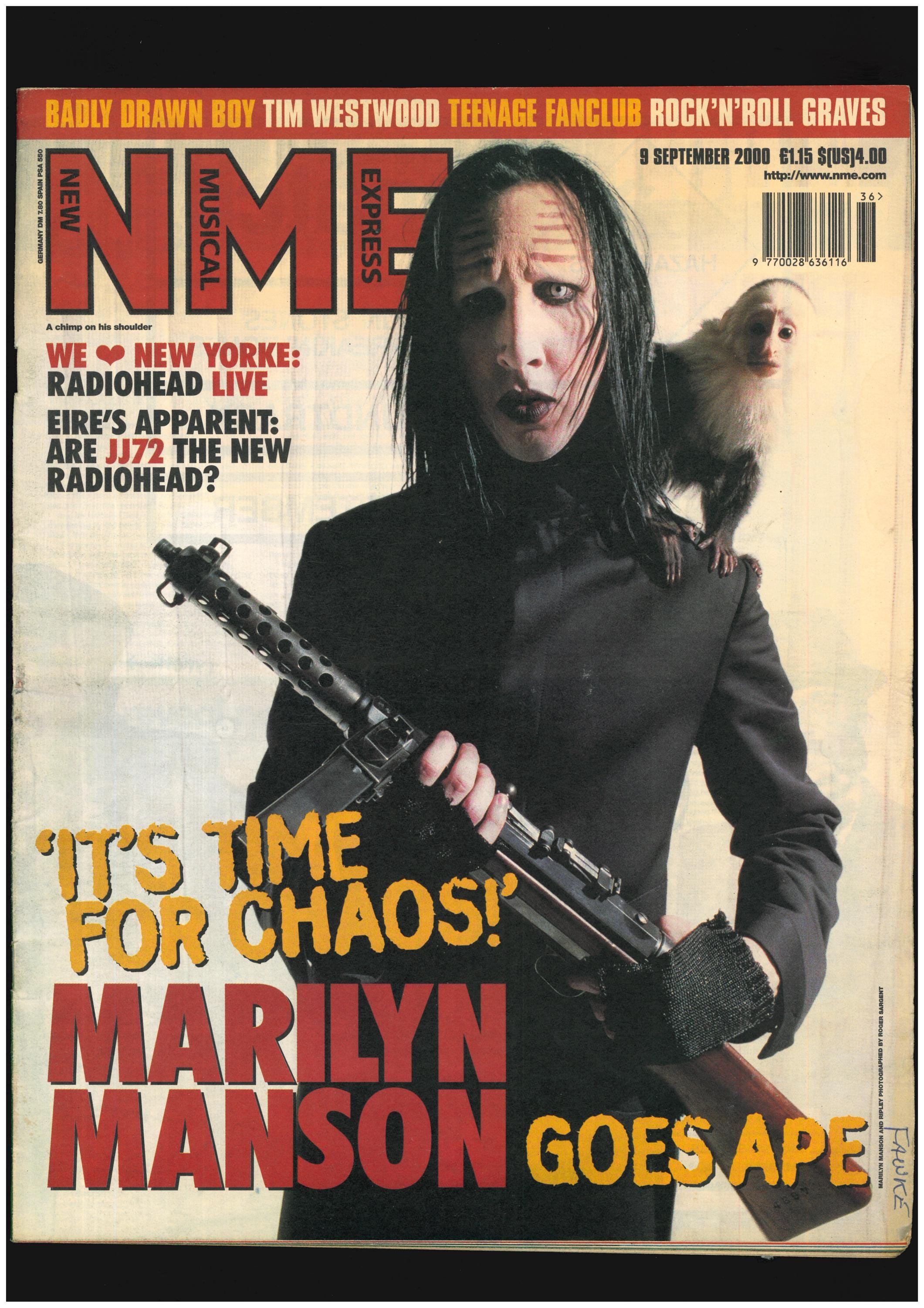 Marilyn manson autograph - Etsy 日本